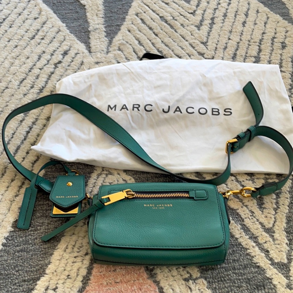 Marc Jacobs Teal Leather mini bag
